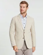 Marynarki męskie - Elegancka beżowa marynarka Rodd&Gunn S - miniaturka - grafika 1