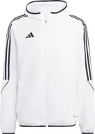 Kurtki męskie - Kurtka męska adidas Tiro 23 League Windbreaker biała HZ9068-M - miniaturka - grafika 1
