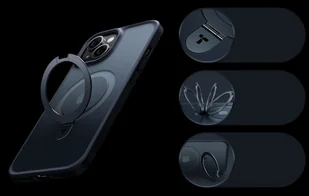 Etui Torras UPRO Ostand Matte do iPhone 15 (czarne) - Etui i futerały do telefonów Etui Torras UPRO Ostand Matte do iPhone 15 (czarne) - Etui i futerały do telefonów - miniaturka - grafika 7