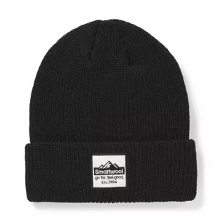 Czapki damskie - Czapka Smartwool PATCH BEANIE black - grafika 1