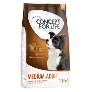 Concept for Life Medium Adult - 4 x 1,5 kg - Sucha karma dla psów - miniaturka - grafika 2