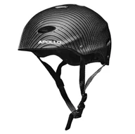 Kaski rowerowe - Kask Apollo dla mężczyzn, kobiet i dzieci kask rowerowy dla dzieci regulowany kask na deskorolkę, bmx dla dzieci rozmiar L/XL (55-62 cm) - Bright Carbon - miniaturka - grafika 1