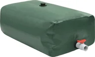 Zbiorniki na deszczówkę - vidaXL Zbiornik na wodę deszczową, z kranikiem, składany, 1500 L, PVC - miniaturka - grafika 1