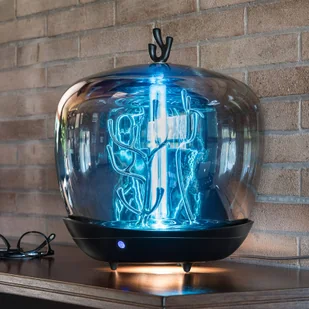 SLAMP Slamp PurityCapsule lampa stołowa LED UV-C, czarna - Dezynfekcja - miniaturka - grafika 1