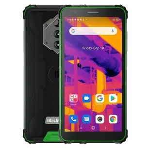 Blackview BV6600 Pro 4GB/64GB Dual Sim Zielono-czarny - Telefony komórkowe - miniaturka - grafika 1