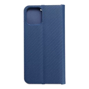 Forcell Kabura LUNA Book Carbon do IPHONE 12 / 12 PRO niebieski - Etui i futerały do telefonów - miniaturka - grafika 1