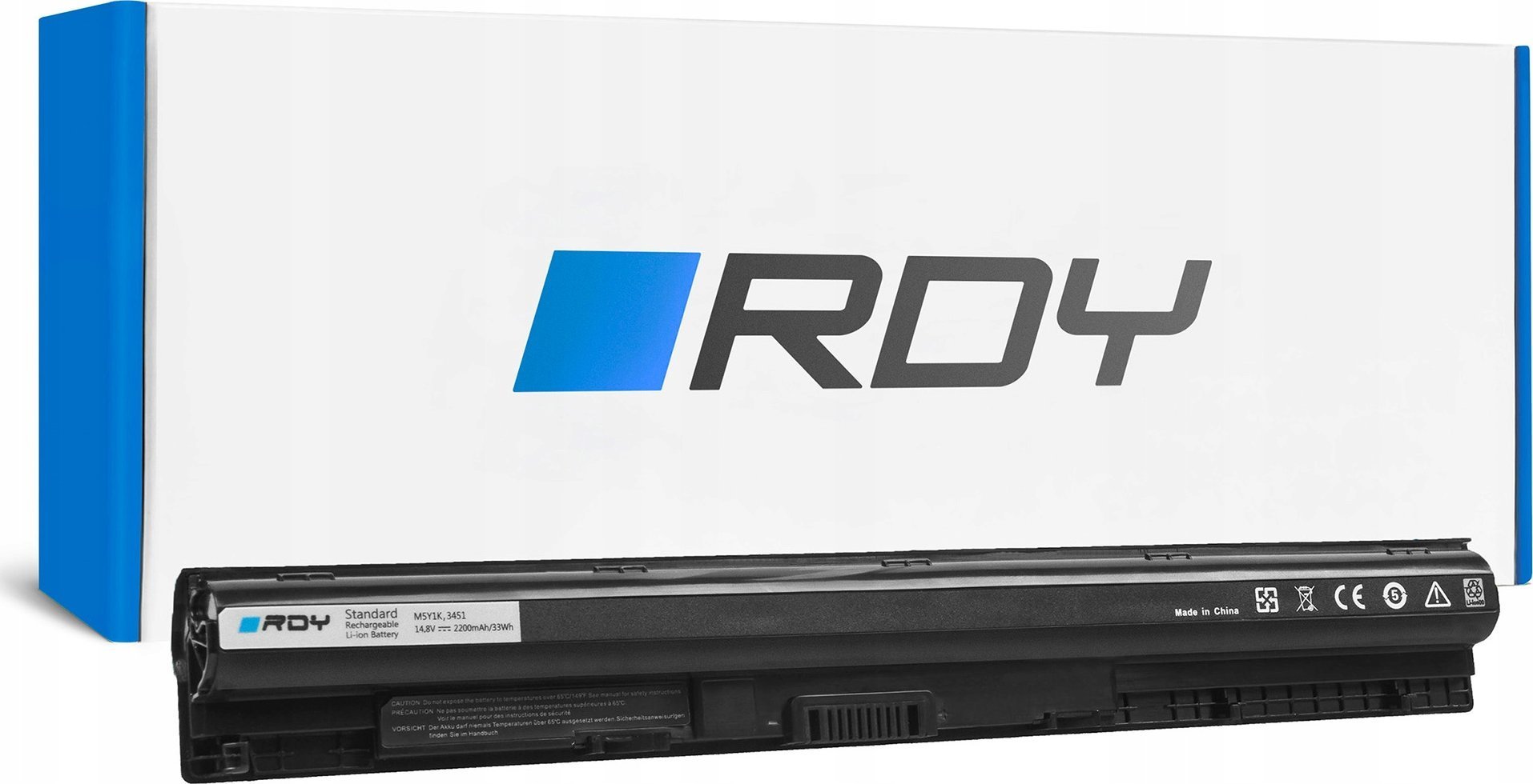 Bateria RDY M5Y1K WKRJ2 do Dell Inspiron 15 5551 5552 5555 5558 5559 3558 3567 17 5755 5758 5759 Vostro 3558 3568 DE77BRDY