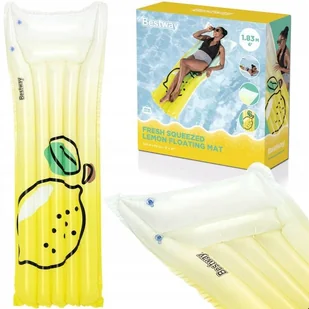 Materac Do Pływania Cytrynka 183 x 69 cm Bestway 44122 Bestway - Materace dmuchane i koła do pływania - miniaturka - grafika 2