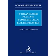 Prawo - Wybrane dobre praktyki w zakresie usług elektronicznych - Jacek Gołaczyński - miniaturka - grafika 1