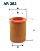 Filtry powietrza - Filtron AR 252 FILTR POWIETRZA - miniaturka - grafika 1