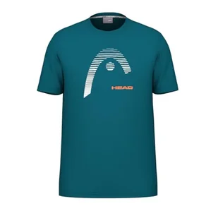 HEAD Carl T-shirt męski, Teal - Koszulki męskie - miniaturka - grafika 1