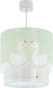 Lampy sufitowe - Dalber Sweet Love lampa wisząca 1-punktowa zielona 61382 - miniaturka - grafika 1
