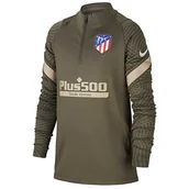 Koszulki i topy damskie - NIKE ATM Y NK Dry Strke Dril Top Long Sleeved t-Shirt, Unisex dzieci, Cargo Khaki/Cargo Khaki/Khaki/Khaki Full spons-plyr, L - miniaturka - grafika 1