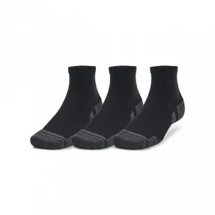 Skarpetki treningowe uniseks Under Armour (3-pack) Performance Tech Qtr - czarne - Skarpetki męskie - miniaturka - grafika 1