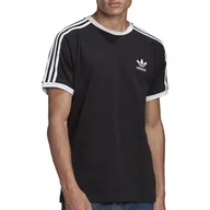 Koszulki sportowe męskie - Koszulka adidas Adicolor Classics 3-Stripes Tee GN3495 - czarna - Adidas - miniaturka - grafika 1