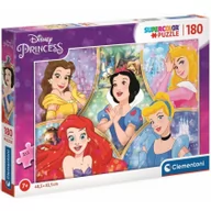 Puzzle - Clementoni Puzzle 180 Super Kolor Princess - - miniaturka - grafika 1