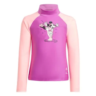 Rashguard adidas x Disney Minnie and Daisy - Stroje kąpielowe dla dziewczynek - miniaturka - grafika 1