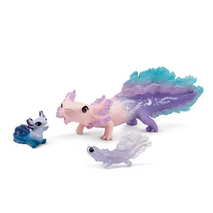 Schleich, Rodzina Aksolotlów - Figurki dla dzieci - miniaturka - grafika 1