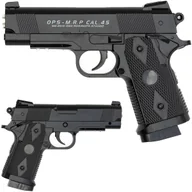 Zabawki militarne - Pistolet metalowy na kulki 6mm COLT ASG imitacja broni MPK-C9 - miniaturka - grafika 1