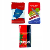 Yerba Mate - Yerba Mate Rosamonte Pajarito Taragui 3x1kg Zestaw - miniaturka - grafika 1