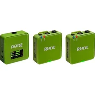 Mikrofony komputerowe - System bezprzewodowy RODE Wireless Go III Zielony - miniaturka - grafika 1