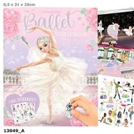 Zabawki kreatywne - Zestaw z naklejkami Balet Top Model 13049A - miniaturka - grafika 1
