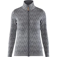 Bluzy damskie - Fjällräven damska bluza Snow Cardigan W, szara, M, 89912 - miniaturka - grafika 1