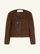 Marynarki i żakiety damskie - Mrs & Hugs Kurtka braun - miniaturka - grafika 1