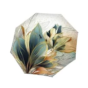 Parasole - Parasol damski Doppler Carbonsteel Long Felicity półautomatyczny długi kwiatowy wzór - miniaturka - grafika 1