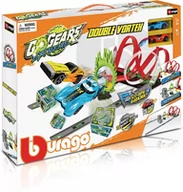 Tory, garaże, parkingi - Bburago Tor wyścigowy GO Gears Extreme Double Vortex z 2 samochodami 5_791368 - miniaturka - grafika 1