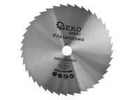 Tarcze do pił - Geko G00061 piła tarczowa do cięcia drewna 300x32 mm 40 zębów - miniaturka - grafika 1
