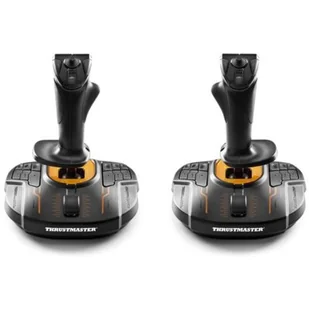 Thrustmaster T.16000 M FCS Space SIM Duo Joystick, czarny/pomarańczowy 2960815 - Kontrolery gier na PC - miniaturka - grafika 1