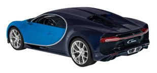 Bugatti Chiron niebieski RASTAR model 1:14 Zdalnie sterowane auto + Światła LED + Pilot 2,4 GHz - Zabawki zdalnie sterowane - miniaturka - grafika 3