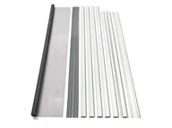 Zwalczanie i odstraszanie szkodników - LIVARNO home Moskitiera aluminiowa na drzwi, 100 x 210 cm, biała, 2 szt. - miniaturka - grafika 1