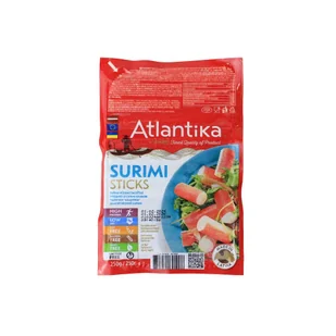 Paluszki krabowe surimi Atlantika 250g C - Konserwy i dania rybne - miniaturka - grafika 1