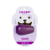Zabawki dla psów - Rucan Conic Medium Purple - M, bardzo twarda, fioletowa zabawka na przysmaki dla psa - miniaturka - grafika 1