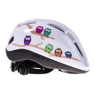 Kaski rowerowe - Kask rowerowy dziecięcy Sówki Profex regulowany - miniaturka - grafika 1