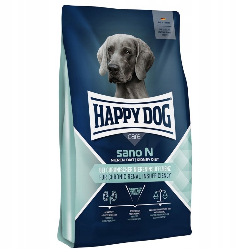 Happy Dog Sano N, karma sucha, wspomagająca nerki, 7,5kg