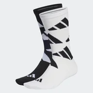 Skarpetki męskie - Skarpety za kostkę ADIDAS CRW LOGOLOVE 2P HT3462 – Wielokolorowy - miniaturka - grafika 1