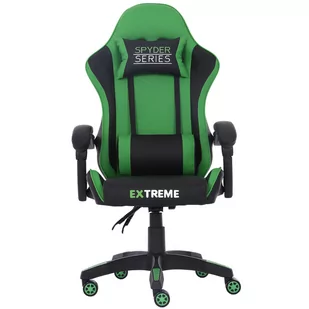 Fotel Gamingowy Dla Gracza Extreme Spyder Green Z Płynną Regulacją - Fotele gamingowe - miniaturka - grafika 1