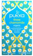 Zioła - Pukka Three Chamomile BIO 20 saszetek - miniaturka - grafika 1