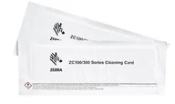Taśmy do drukarek barwiące - Karty czyszczące Zebra do drukarek ZC (2 szt.) do ZC100/ZC300 (105999-310-01) - miniaturka - grafika 1