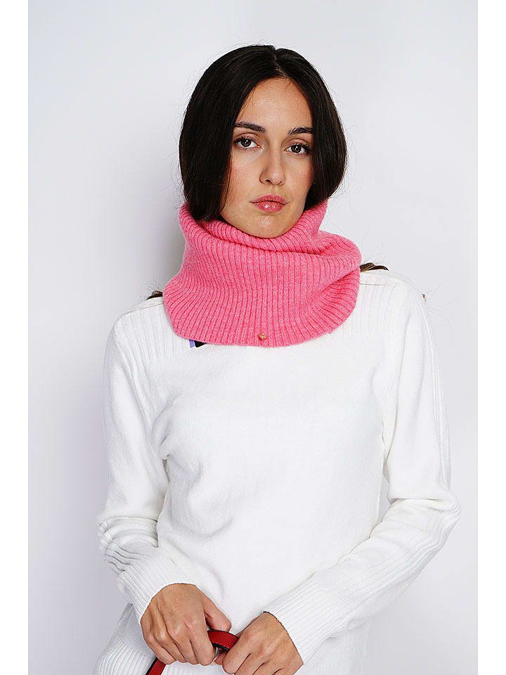 ASSUILI Szal-koło w kolorze różowym - 40 cm