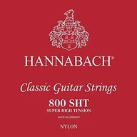 Struny gitarowe  - Hannabach 652391 Saiten für Klassik Gitarre Serie 800 Super High Tension versilbert - E1 - miniaturka - grafika 1