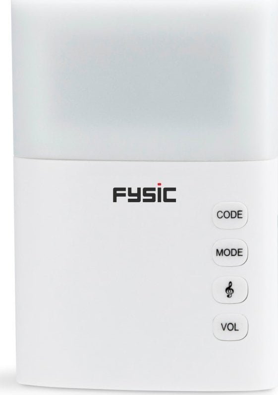 Pilot RTV Lenco Fysic FD-110 - Bezprzewodowy dzwonek do drzwi z lampką