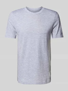 T-shirt o kroju regular fit z czystej bawełny - Koszulki męskie - miniaturka - grafika 1