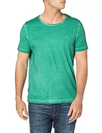 Koszulki męskie - Camel Active 4096425T16 T-Shirt Męski, Jungle Green, M - miniaturka - grafika 1