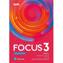 Focus 3. Second Edition. Students Book + kod (Digital Resources + Interactive eBook + MyEnglishLab) - Podręczniki dla liceum - miniaturka - grafika 1
