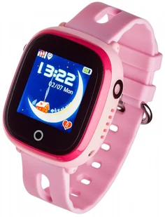 Garett Kids Happy Różowy - Smartwatch - miniaturka - grafika 1