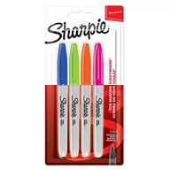 Przybory szkolne - Paper Mate Marker permanentny okrągły 4 kolory Paper Mate Sharpi 2065403 Wb - miniaturka - grafika 1